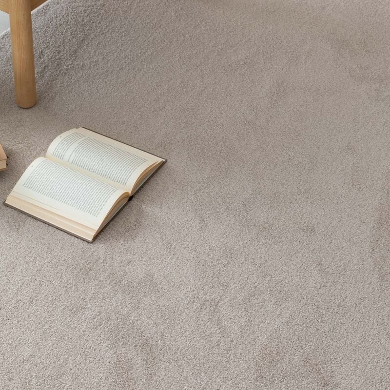 Karuselli nukkamatto pyöreä beige