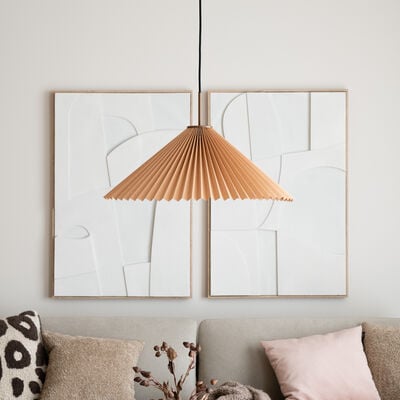 PR Home Dora riippuvalaisin Ø60 cm valkoinen