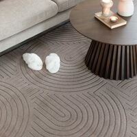 Cannes matto 160x230 cm taupe