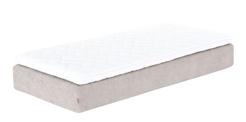 Unia Luxus joustinpatjapaketti 90x200 memory M , Relax, hiekka Omega 08