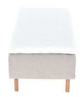 Unia Luxus runkopatjapaketti 90x200 pocket L , Relax, hiekka Omega 08, tammijalk