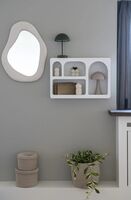 House Nordic Liss ladattava LED pöytävalaisin hiekka
