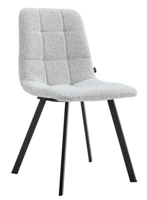 Kiova tuoli vaalea beige UF995-02, mustat jalat