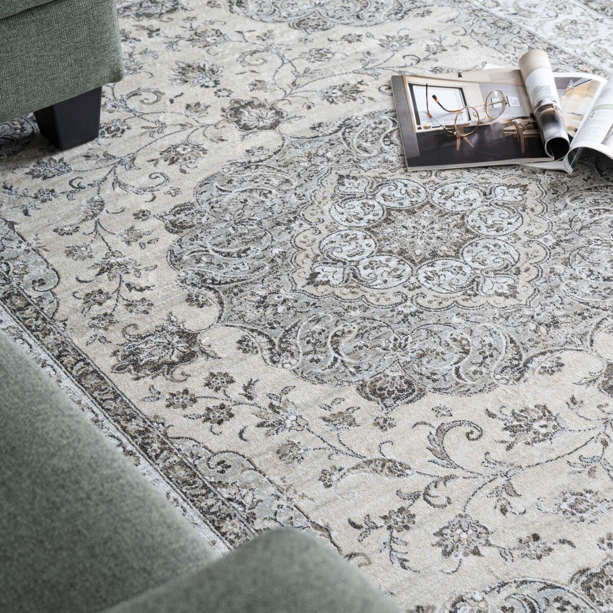 Sirmione viskoosimatto 160x230 cm beige