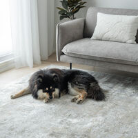 Luna viskoosimatto 200x290 cm beige/harmaa