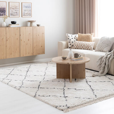 Marocco nukkamatto 80x230 cm luonnonvalkoinen