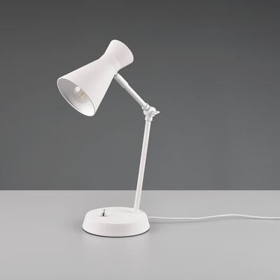 Trio Enzo pöytävalaisin mattavalkoinen