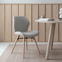 Keto tuoli beige Monza 60, valkotammi jalat