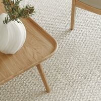 VM Carpet Loimu villamatto Ø133 cm valkoinen 569