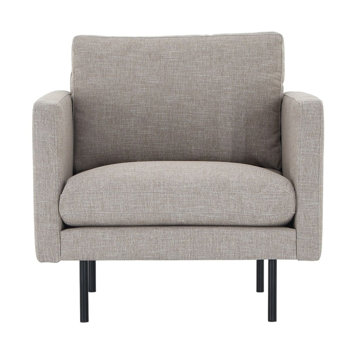 Scandic Copenhagen nojatuoli beige Verdon 416, mustat jalat