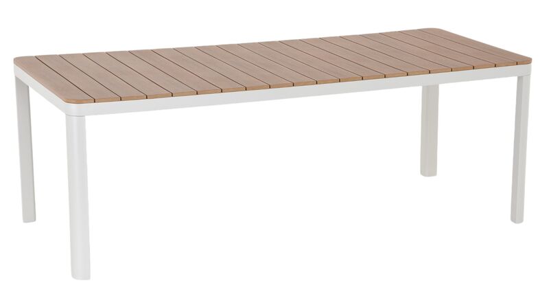 Haave aintwood ruokapöytä 209x90 cm greige/ruskea