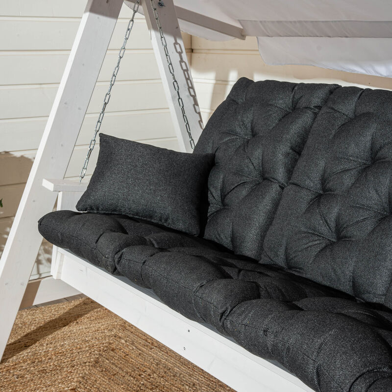 Saaristo Lux pihakeinun pehmustesarja antrasiitti