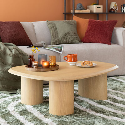 House Nordic Tirano sohvapöytä 78x96x32 cm saarni