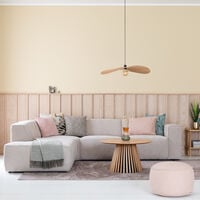 Hali avokulmasohva vasen Storm 06 beige