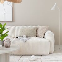 Lumo avokulmasohva vasen Mega 05 valkoinen