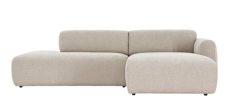 Lumo divaanisohva avopäädyllä oikea Home 05 beige