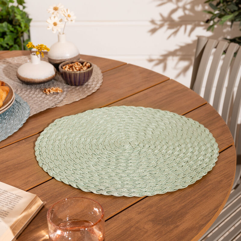 4Living Letti tabletti Ø38 cm salvianvihreä