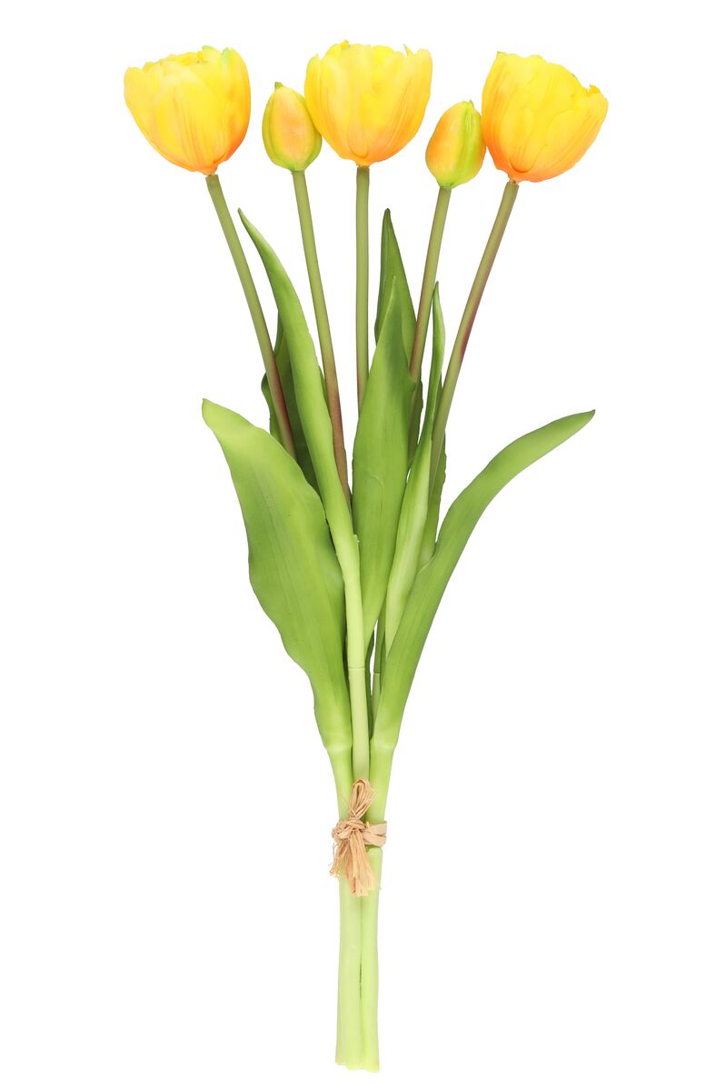 4Living tulppaanikimppu 39 cm keltainen