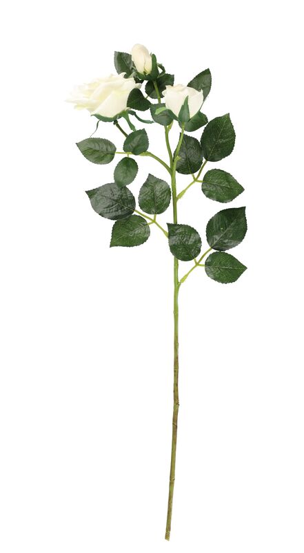 4Living ruusu oksa 63 cm valkoinen