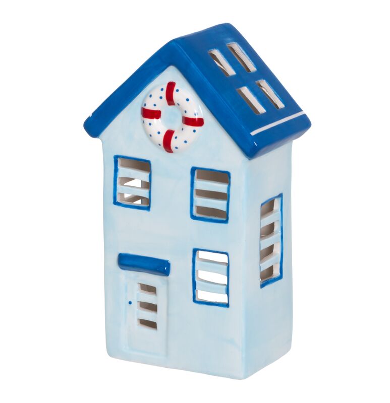 4Living Beach Hut talolyhty 20 cm vaaleansininen