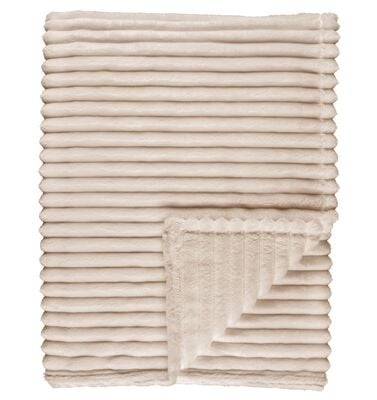 4Living Morris torkkupeitto 140x200 cm vaalea beige