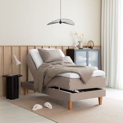 Unia Ergo moottorisänkypaketti 80 cm harmaa, Unia Ergo pp, jalat 18 cm