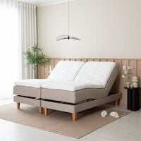 Unia Ergo moottorisänkypaketti 180 cm hiekka, jalat 18 cm