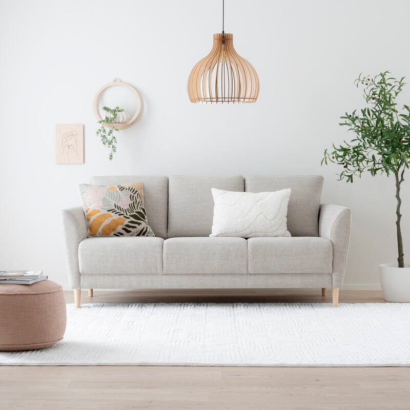 Martta 3-istuttava sohva hiekka Grass 06