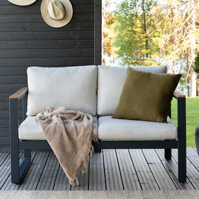 Aava 2-istuttavan sohvan irtopäälliset taupe Aava 2-istuttavan sohvan irtopäälli