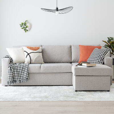 Ruuhi divaanivuodesohva vasen musta Hygge 99