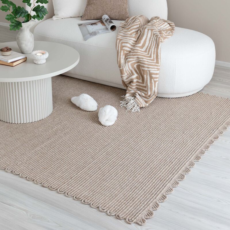 Mooda Pitsi villamatto beige