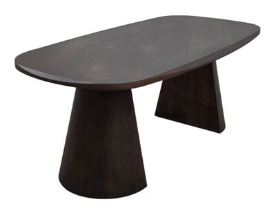 Ego ruokapöytä 2000x1000x760 ruskea