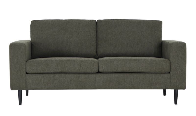 Toronto 2-istuttava sohva vihreä verita 34, jalka wenge