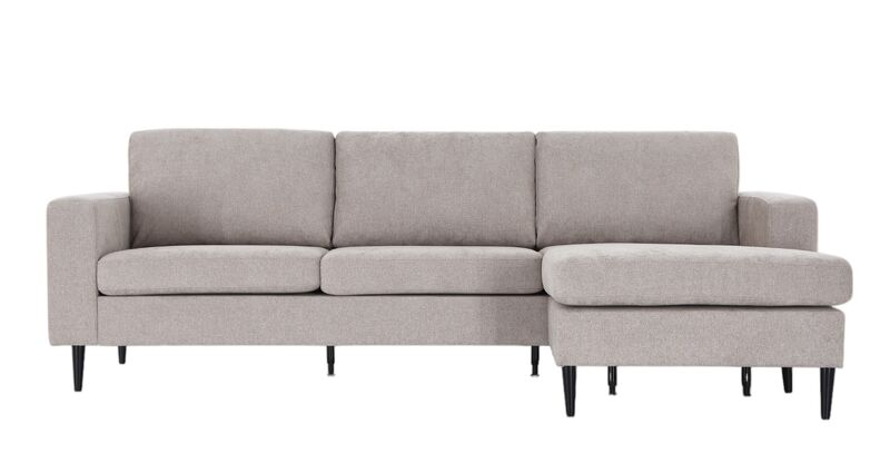 Toronto divaanisohva beige Storm 06, jalka wenge