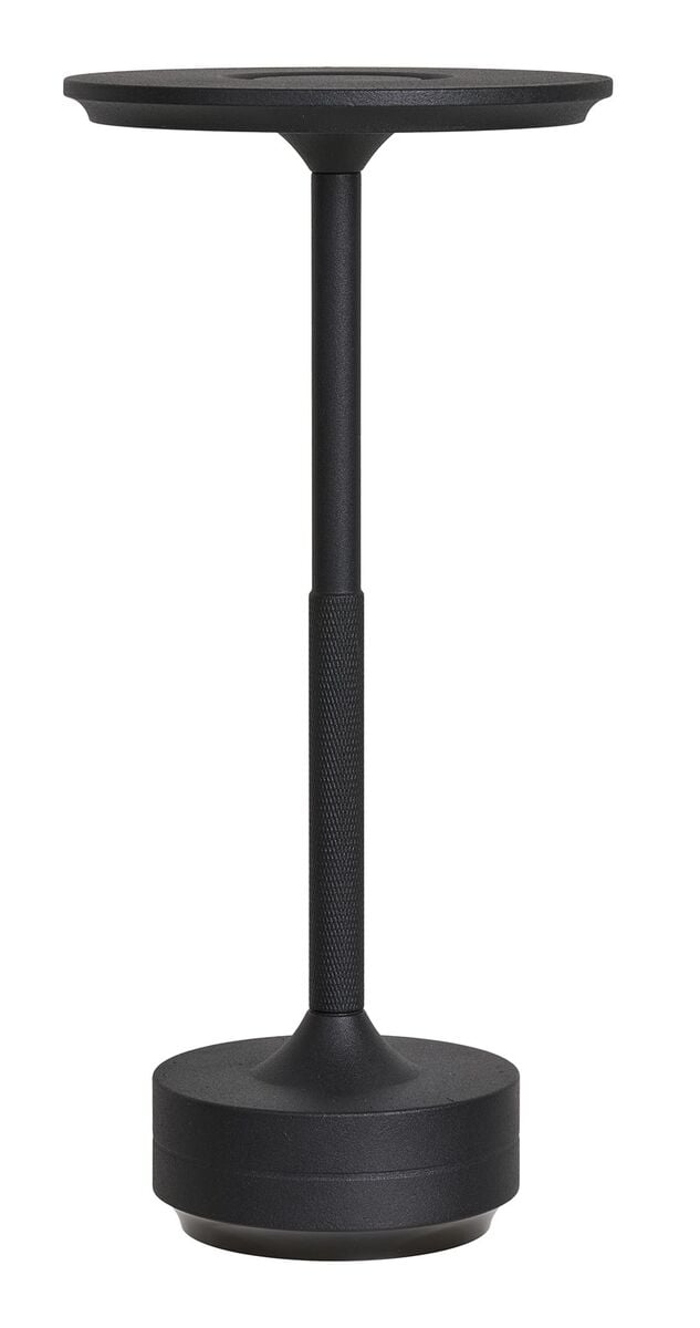 House Nordic Lyneham ladattava LED pöytävalaisin musta