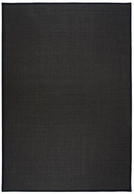 VM Carpet Sisal matto 80x250 cm musta, 70 mm kanttaus(kuvausmalli)