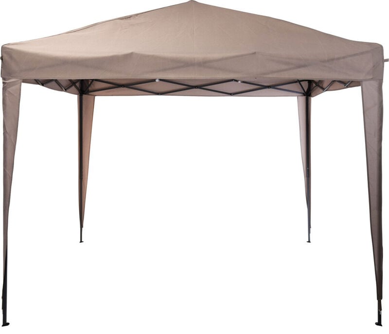 Pop up teltta 3x3 m taupe