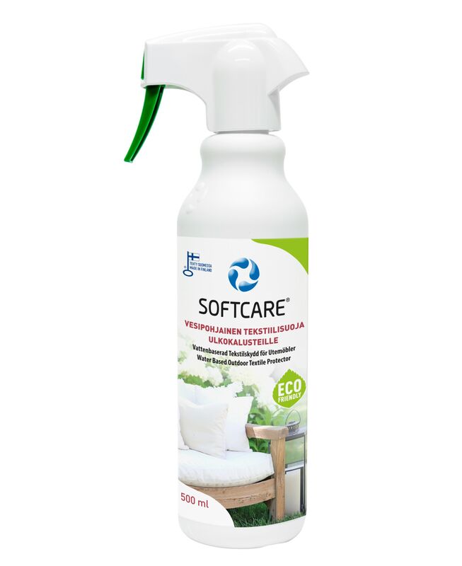 Softcare Vesipohjainen Tekstiilisuoja ulkokalusteille 500 ml