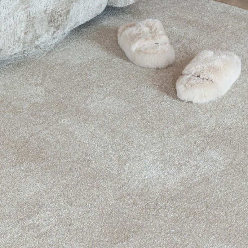 Vm Carpet Hattara matto kantattu pyöreä hiekka