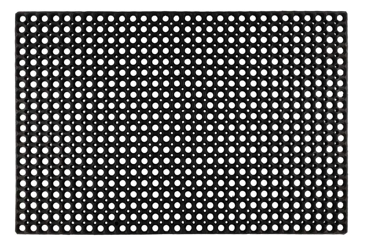4Living Kumikennomatto 80x120 cm musta