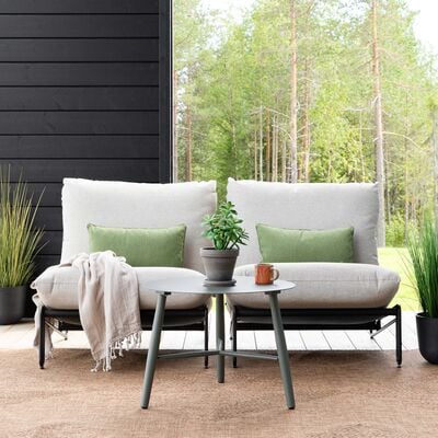 Brafab Vannes pyöreä sohvapöytä Ø60 cm musta