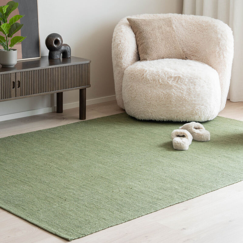 Daniel puuvillamatto 140x200 cm vihreä