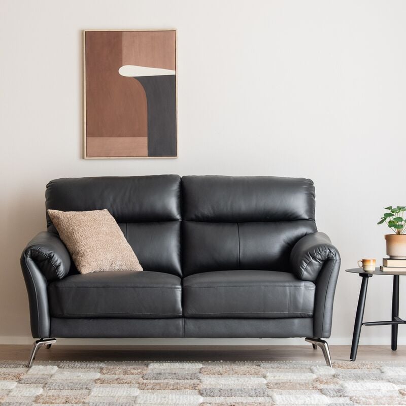 Honka 2-istuttava sohva musta