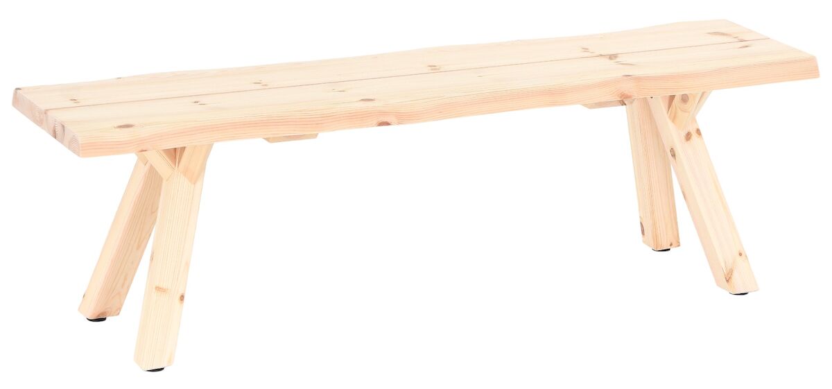 Lana terassipenkki 150 cm puuvalmis