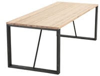 Honka terassilankkupöytä 220x90 cm antiikkipetsattu/musta