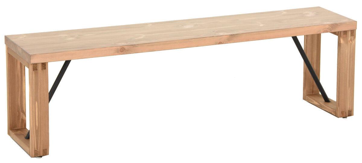 Honka terassipenkki 155x35 cm puujalalla antiikkipetsattu/antiikkipetsattu