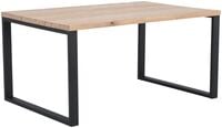 Ruska terassiruokapöytä  150x100 cm antiikkipetsattu harjattu ja lakattu mänty/m