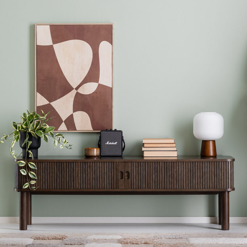 Raita tv-taso 140x40x45 cm savutammi