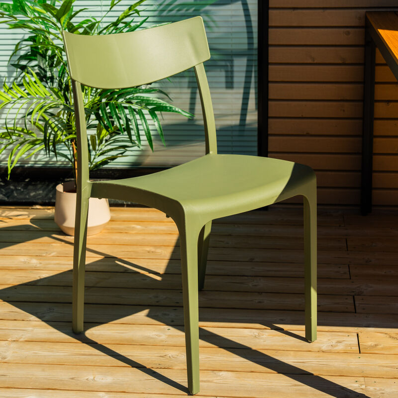 Provence tuoli tummanvihreä