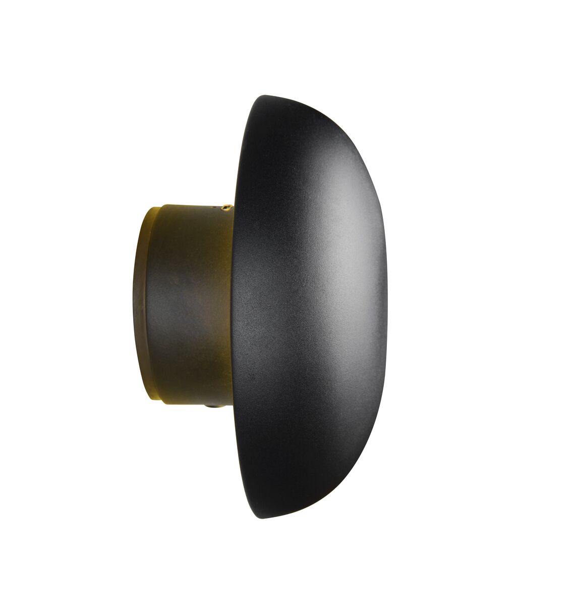 Trio Davey ladattava LED seinävalaisin mattamusta sisäkäyttöön